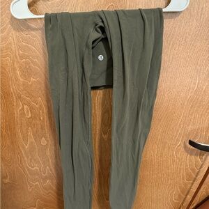 lululemon athletica Kids Olive Green Leggings